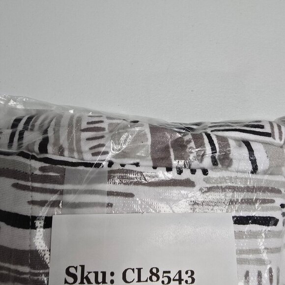 Habitat Gray Pullover Dress Large Artsy Stretch 3/4 Sleeve Casual Above Knee - Picture 14 of 14